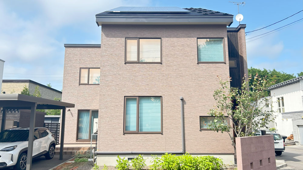 ぬくもりある住まいを塗装で高耐久住宅に
